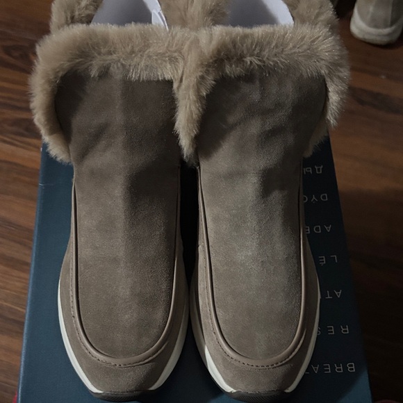 Geox Shoes - Geox Women's Brown Fur-Lined Winter Boots